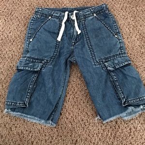 True Religion Cargo Shorts Size 30
